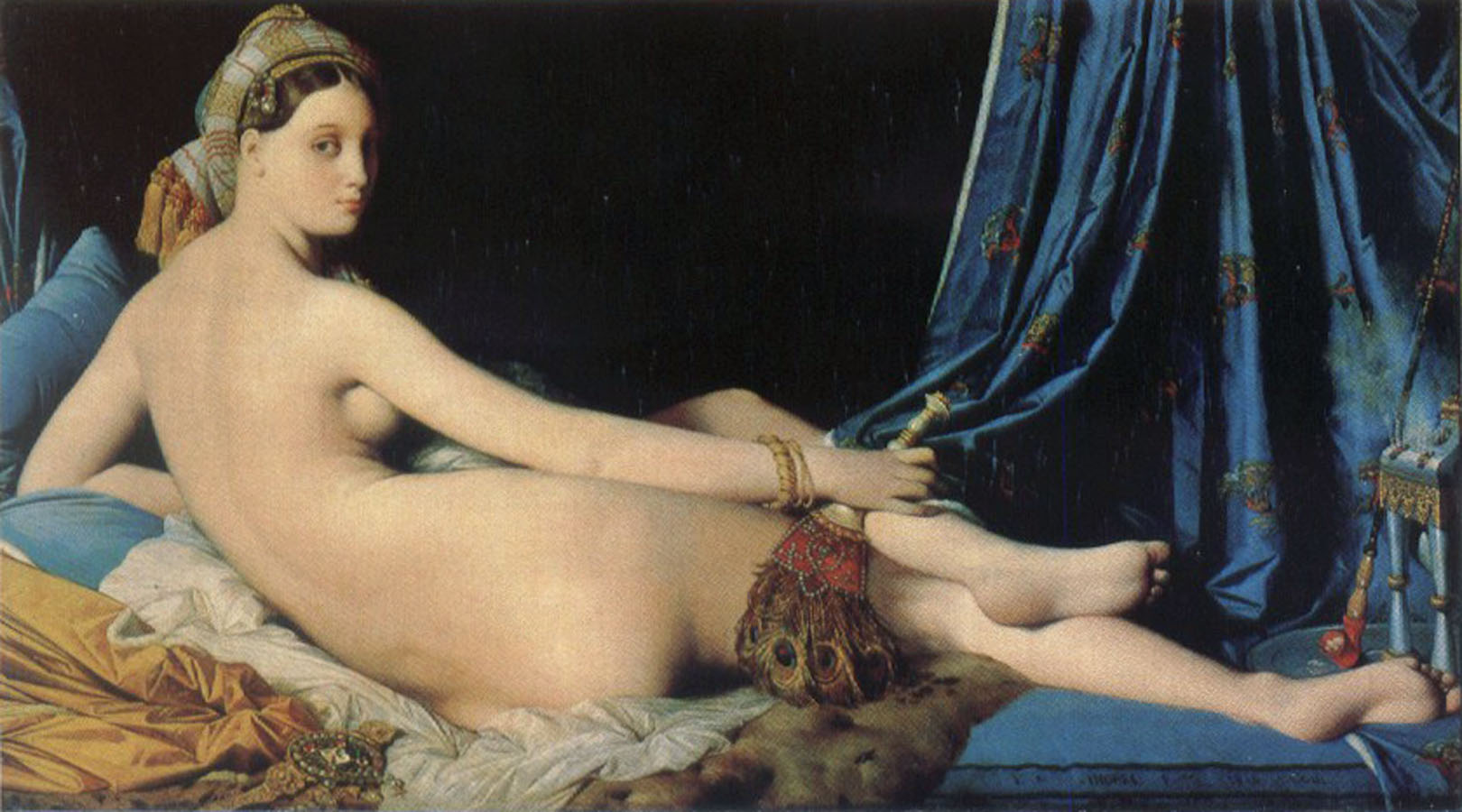 Jean Auguste Dominique Ingres grande odalisque